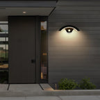 Wall Light - Black Metal Frame, Warm Light