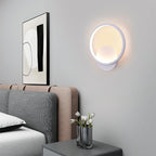 Wall Light - White Aluminium Frame, Warm Light