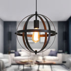 Chandeliers - Black Metal Frame