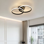 Ceiling Light - Black Aluminium Frame, Natural Light