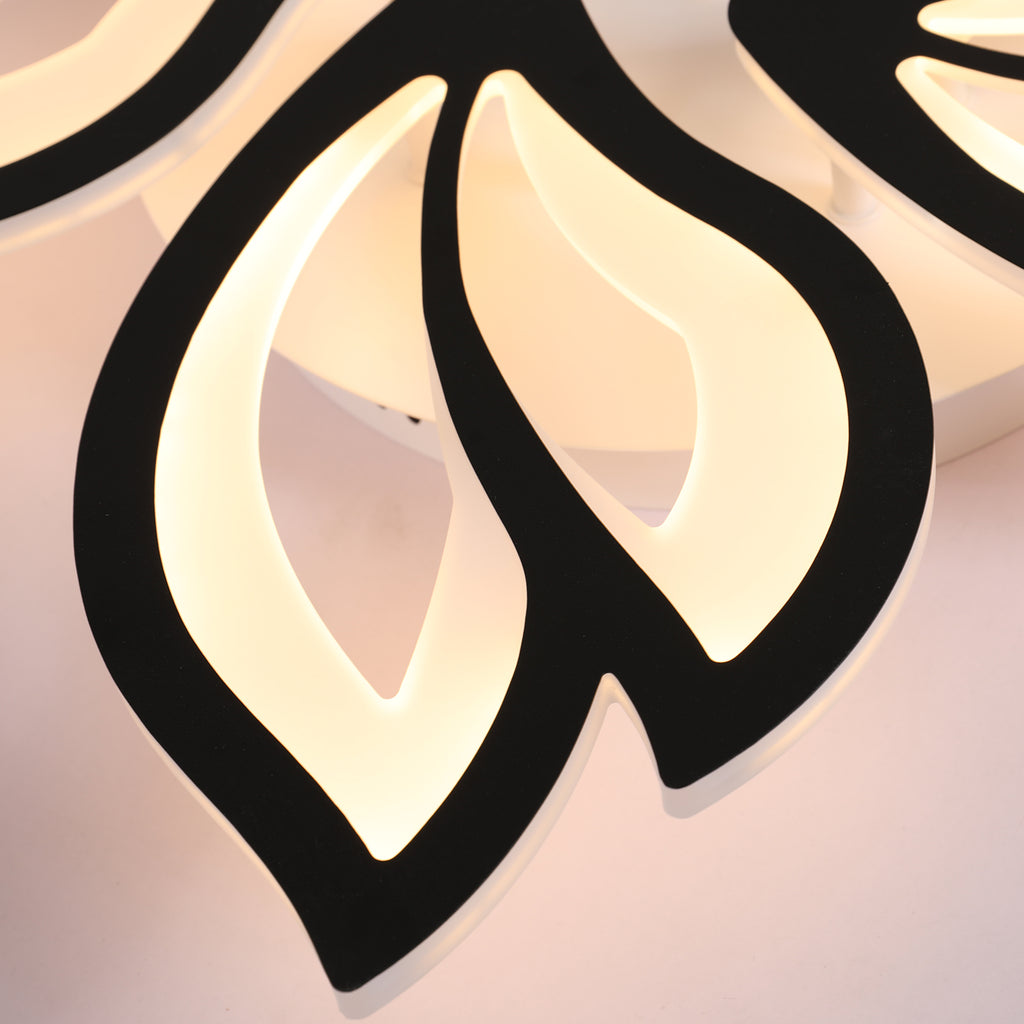 Ceiling Light - White Acrylic Frame, Tunable and Dimmable
