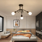 Ceiling Light - Black Metal Frame
