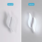 Wall Light - White Acrylic Frame, White Light