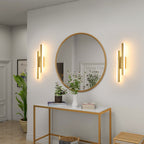 Wall Light - Gold Acrylic Frame, Warm Light