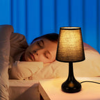 Table Lamps - Black Metal Frame