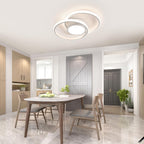 Ceiling Light - White Aluminium Frame, Natural Light