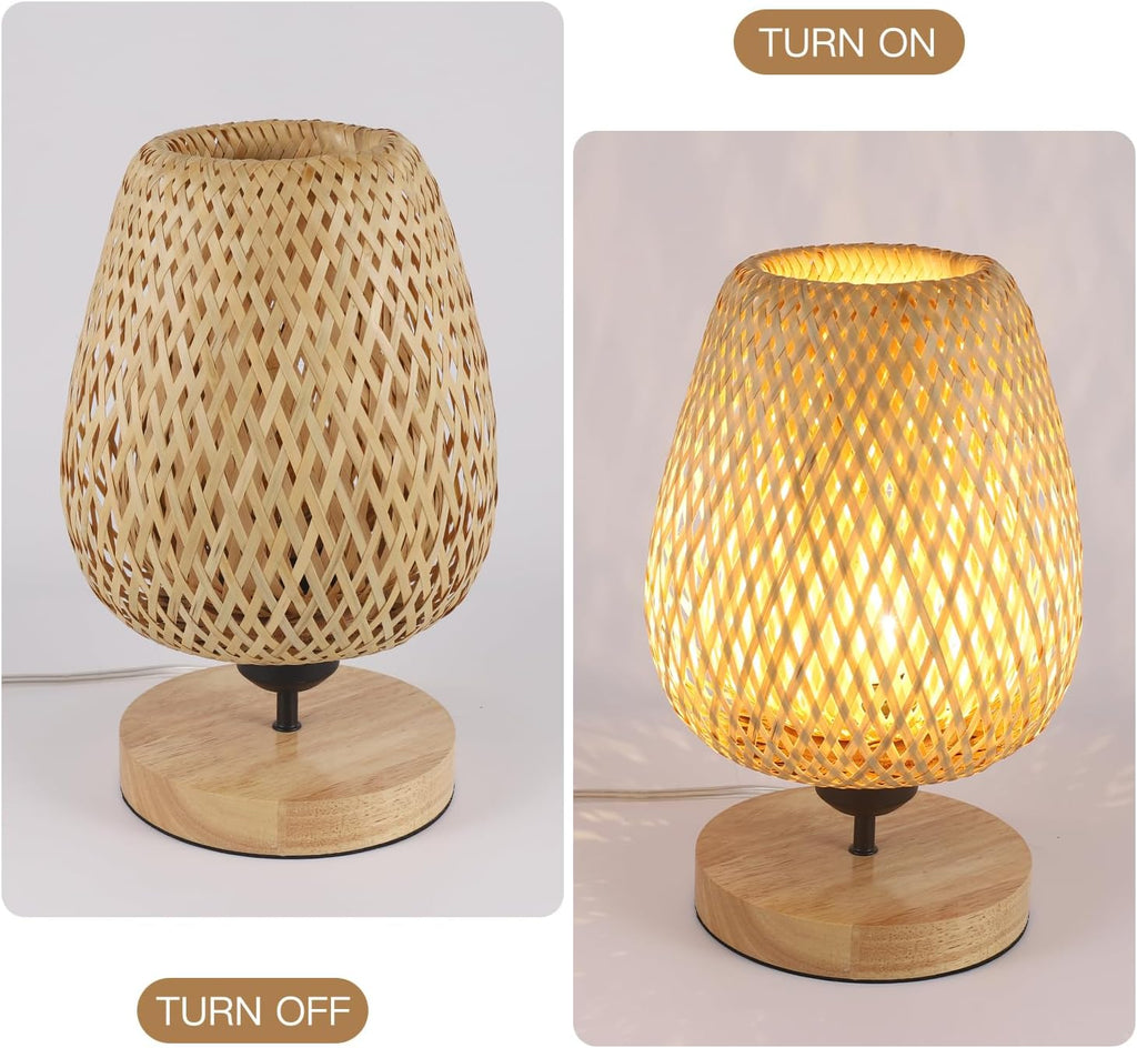 Table Lamps - Wood Frame