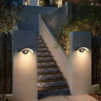Wall Light - Black Metal Frame, Warm Light