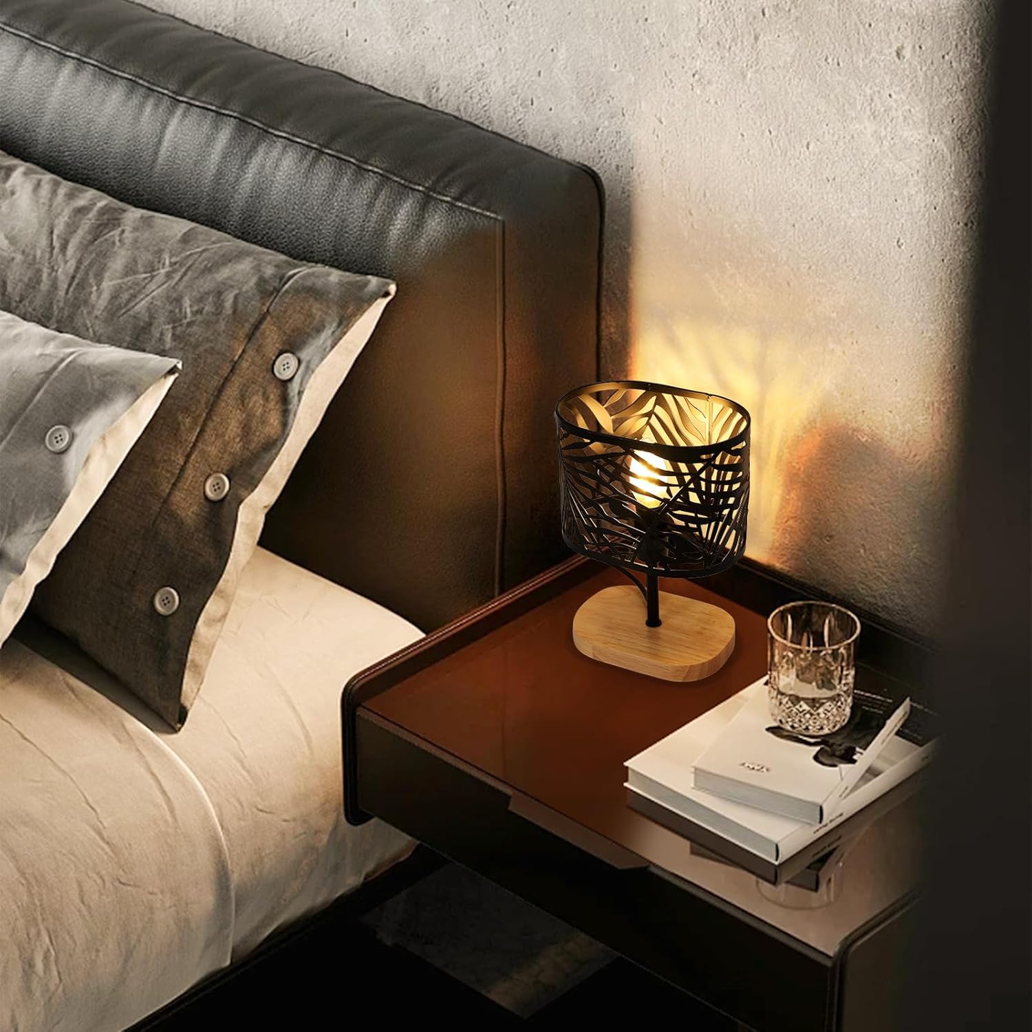Table Lamps - Black Metal Frame