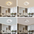Ceiling Light - White Acrylic Frame, Tunable and Dimmable