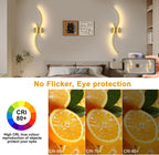 Wall Light - White Aluminium Frame, Tunable and Dimmable