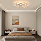 Ceiling Light - Silver Aluminium Frame, Tunable and Dimmable