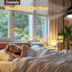 Ceiling Light - Black Wood Frame, Tunable and Dimmable