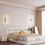 Wall Light - Silver Aluminium Frame, Warm Light