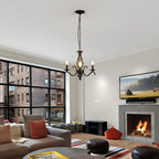 Chandeliers - Black Metal Frame