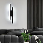 Wall Light - Black Acrylic Frame, White Light
