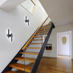 Wall Light - Black Acrylic Frame, White Light