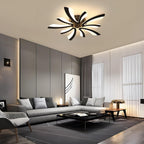Ceiling Light - Black Acrylic Frame, Tunable and Dimmable