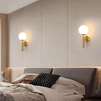 Wall Light - Gold Glass Frame