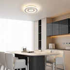 Ceiling Light - White Acrylic Frame, Natural Light