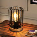 Table Lamps - Black Metal Frame