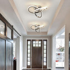 Ceiling Light - Chrome Aluminium Frame, Natural Light