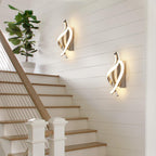 Wall Light - White Aluminium Frame, Natural Light
