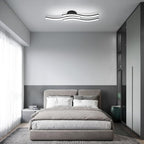 Ceiling Light - Black Aluminium Frame, White Light