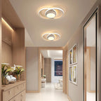 Ceiling Light - White Metal Frame, Tunable and Dimmable