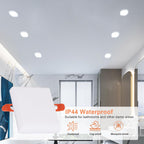 Tischleuchten - Weißer Aluminiumrahmen, weißes Licht