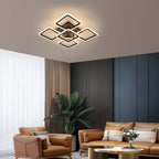 Ceiling Light - Black Acrylic Frame, Tunable and Dimmable