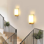 Wall Light - Wood Frame