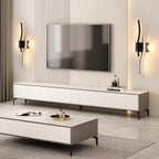 Wall Light - Black Aluminium Frame, Warm Light