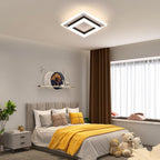 Ceiling Light - Black & White Acrylic Frame, Natural Light