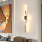 Wall Light - Chrome Aluminium Frame, Warm Light
