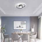 Ceiling Light - Black Metal Frame, Tunable and Dimmable