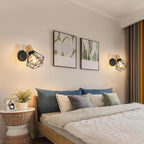 Wall Light - Black Metal Frame