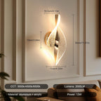 Wall Light - Gold Acrylic Frame, Tunable