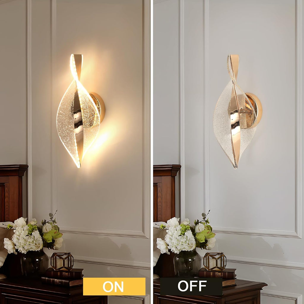 Wall Light - Gold Acrylic Frame, Tunable
