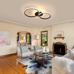 Ceiling Light - Black Acrylic Frame, Tunable and Dimmable