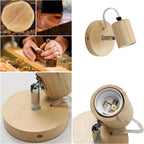 Wall Light - Wood Frame