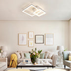 Ceiling Light - White Acrylic Frame, Natural Light