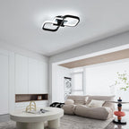 Ceiling Light - Black Acrylic Frame, Tunable and Dimmable