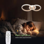 Ceiling Light - White Acrylic Frame, Tunable and Dimmable