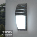 Wandleuchte – Schwarzer Aluminiumrahmen, weißes Licht