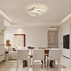 Ceiling Light - White Aluminium Frame, Natural Light