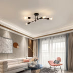 Ceiling Light - Black Metal Frame