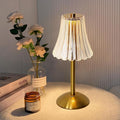 Table Lamps - Gold Plastic Frame, Tunable