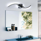 Wall Light - Black Aluminium Frame, White Light