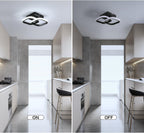 Ceiling Light - Gold Aluminium Frame, Warm Light